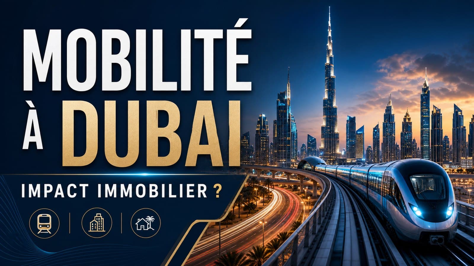 Illustration : Mobilité à Dubai : quel impact immobilier ?
