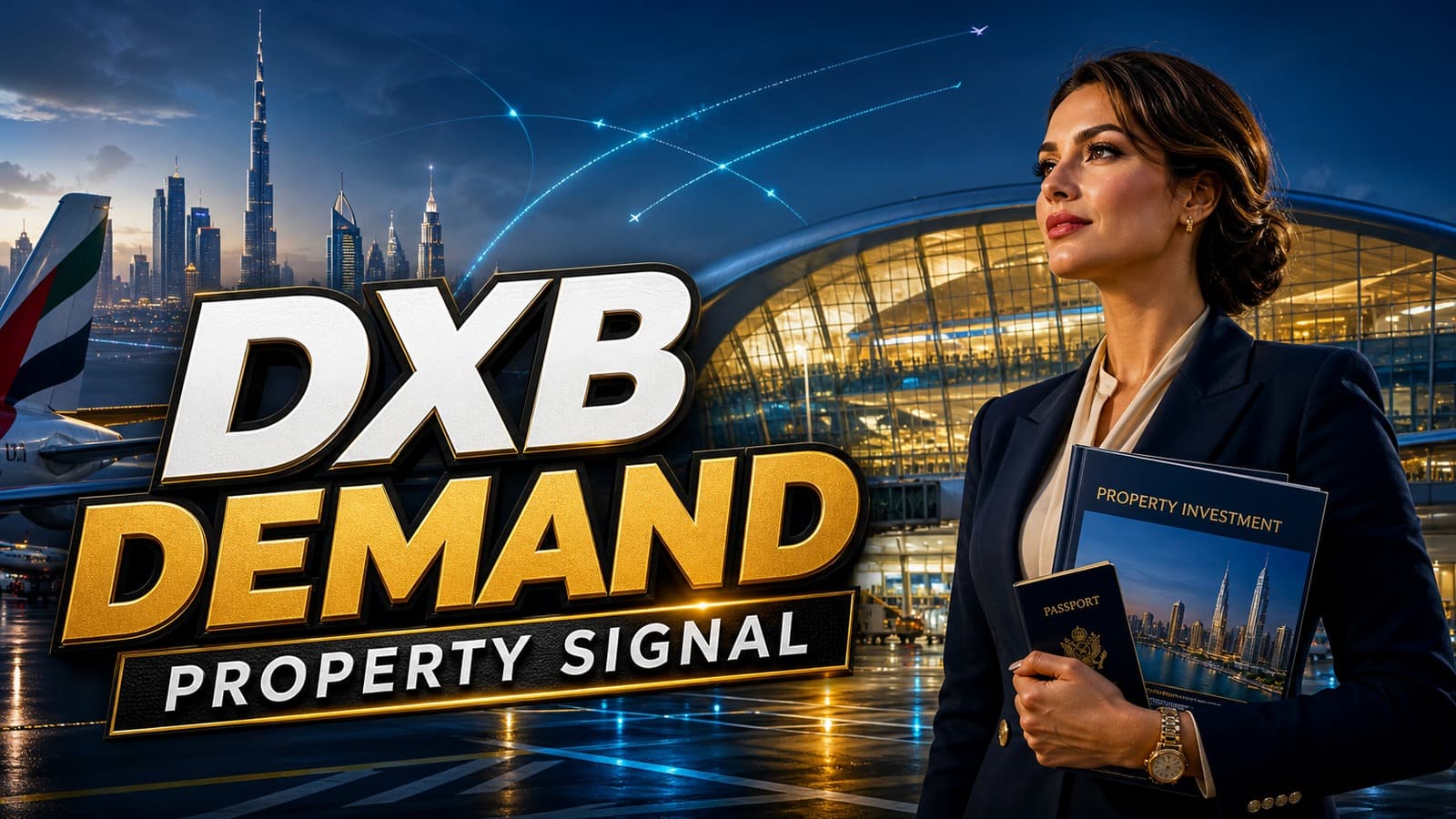 Cover image: DXB Airport Demand: The Property Signal