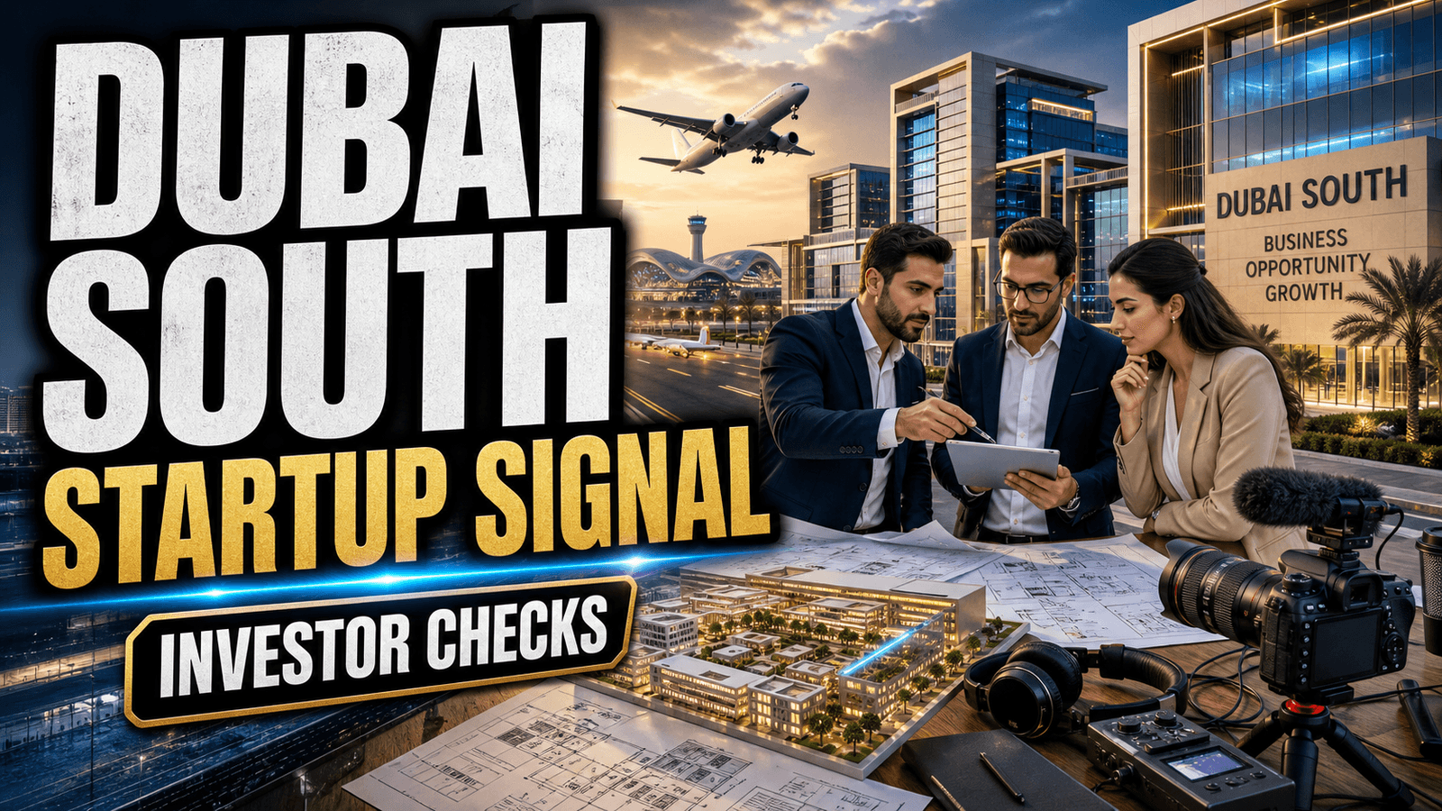 Cover image: Dubai South Startup Signal: Investor Checks