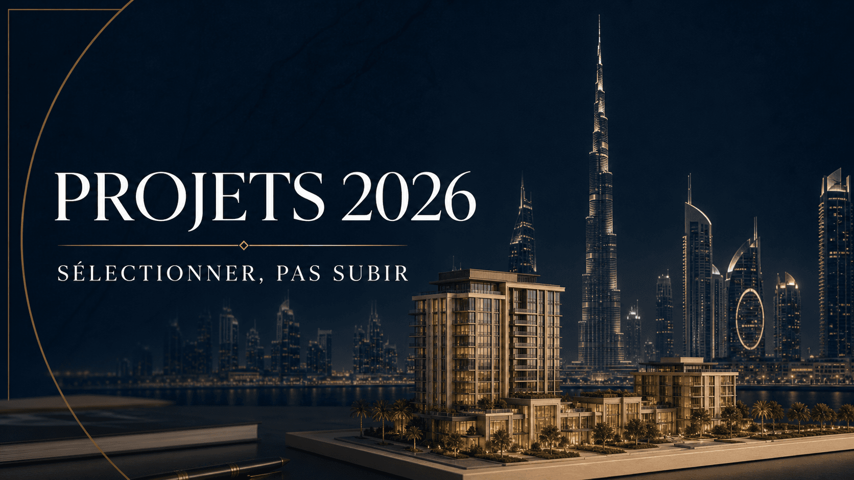 Illustration : Nouveaux projets à Dubaï en 2026 : comment lire l’abondance du marché