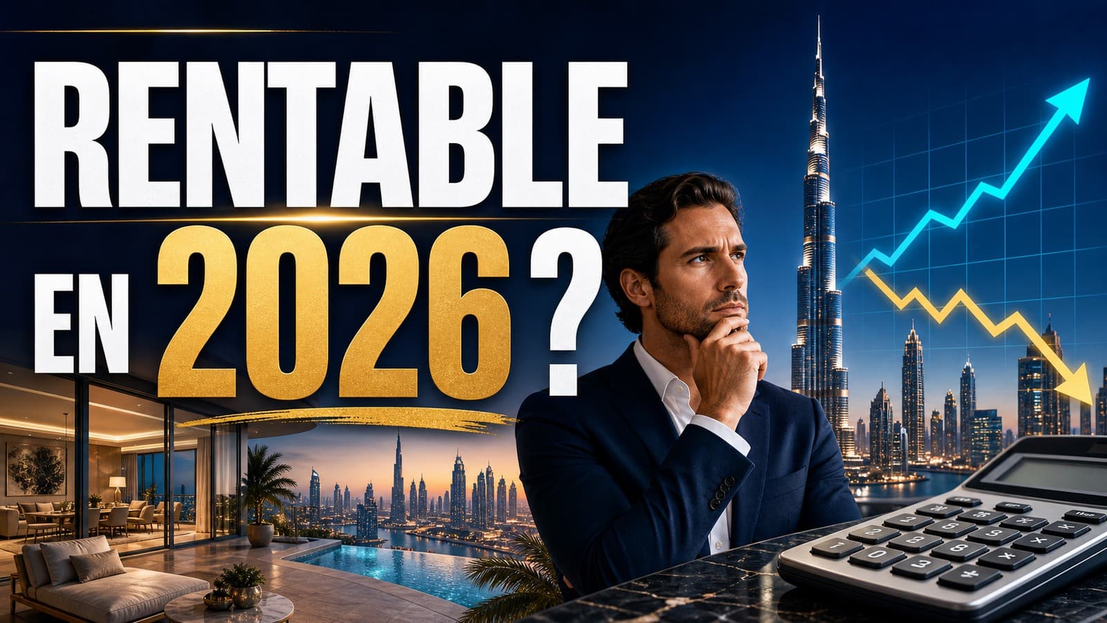 Illustration : Investir à Dubaï est-ce rentable en 2026 ?