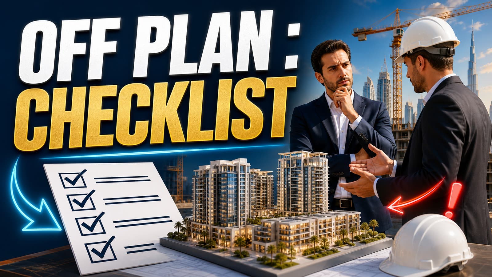 Illustration : Off-plan à Dubaï : checklist promoteur