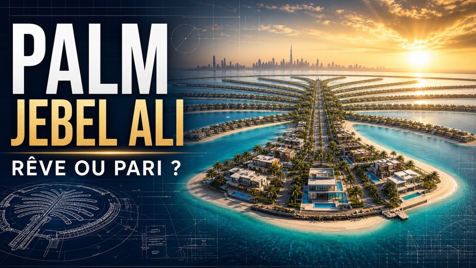 Illustration : Palm Jebel Ali : rêve waterfront ou pari patrimonial ?