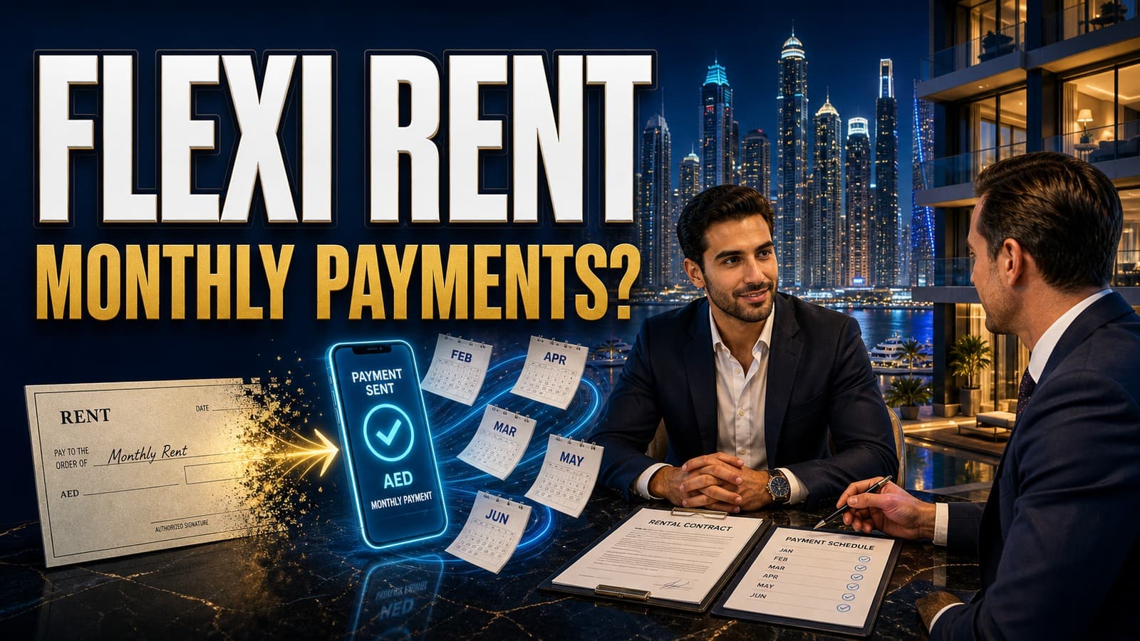 Cover image: Dubai Flexi Rent: Monthly Payments and Market Signal