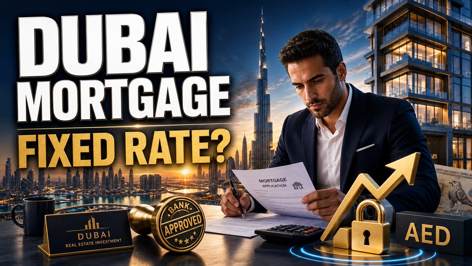 Illustration : Dubai Mortgage Guide: Fixed Rates and Real Budget