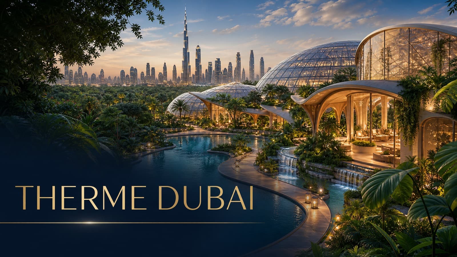 Illustration : Therme Dubai: Zabeel’s Future Wellness Landmark