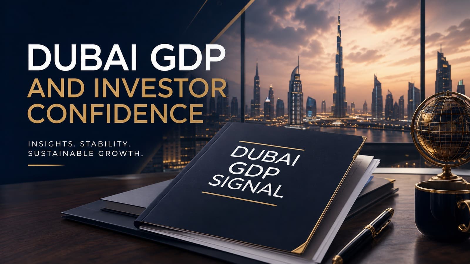 Illustration : Dubai GDP Q1 2026: Investor Confidence Signal?