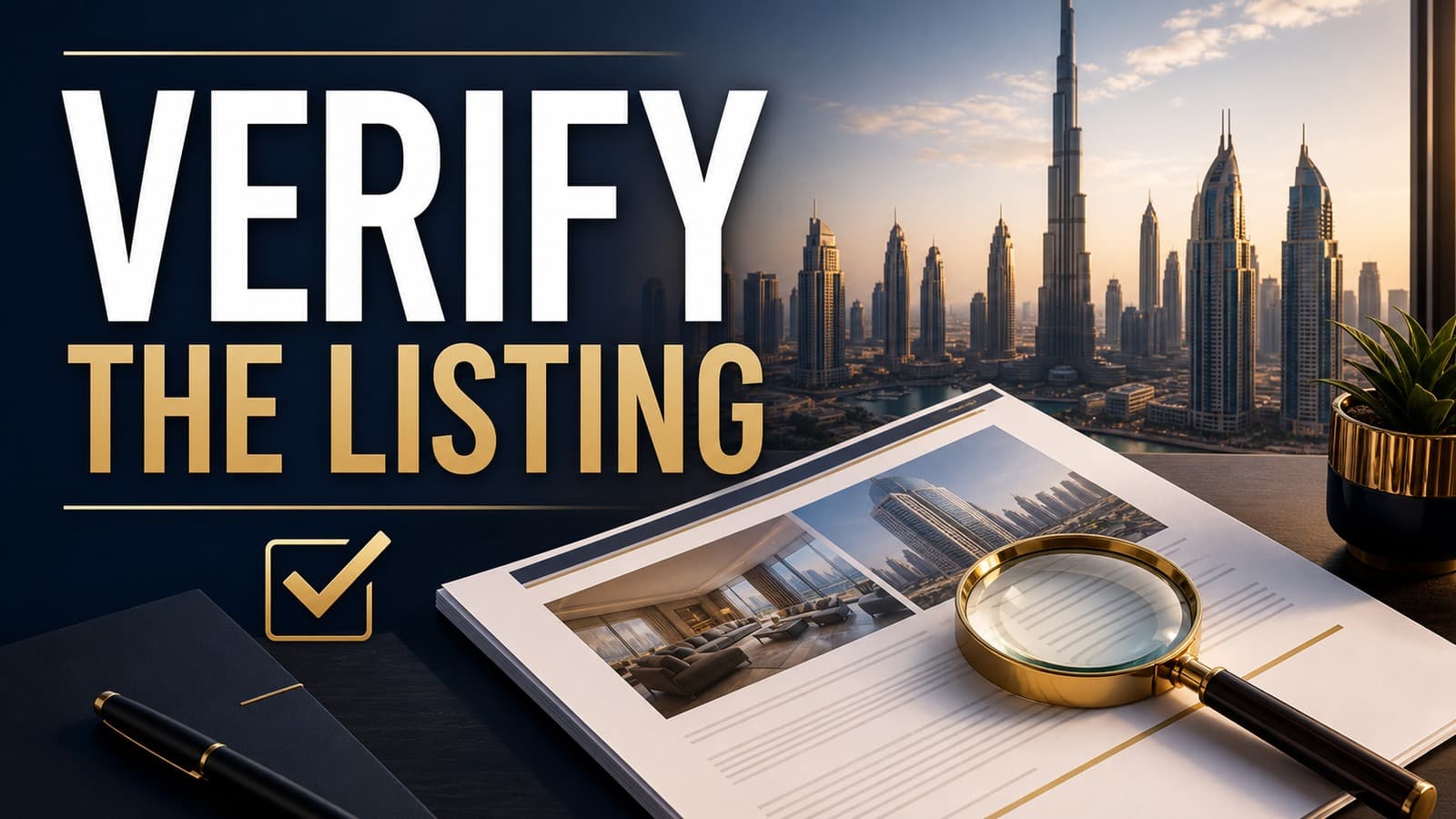 Cover image: Dubai Property Listings: Verify Before Investing