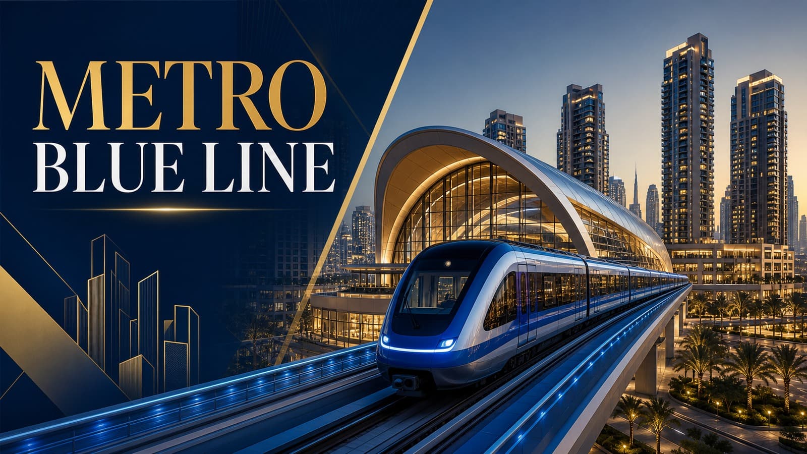 Cover image: Dubai Metro Blue Line: A Real Estate Signal?