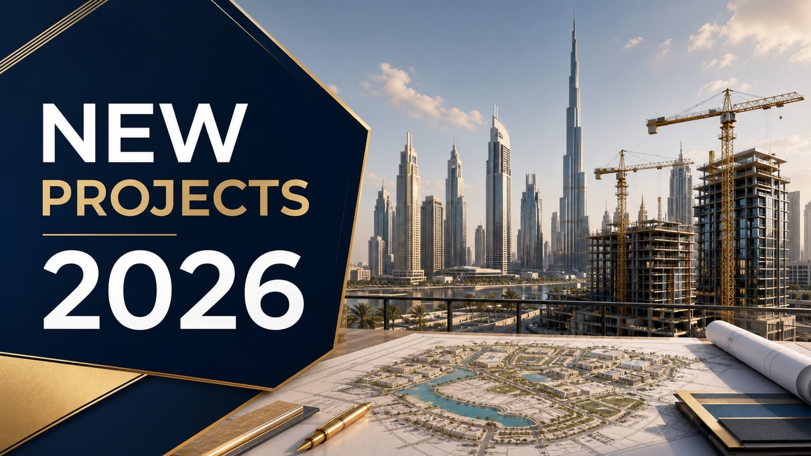 Illustration : New Dubai Projects in 2026: How to Read a Crowded Market