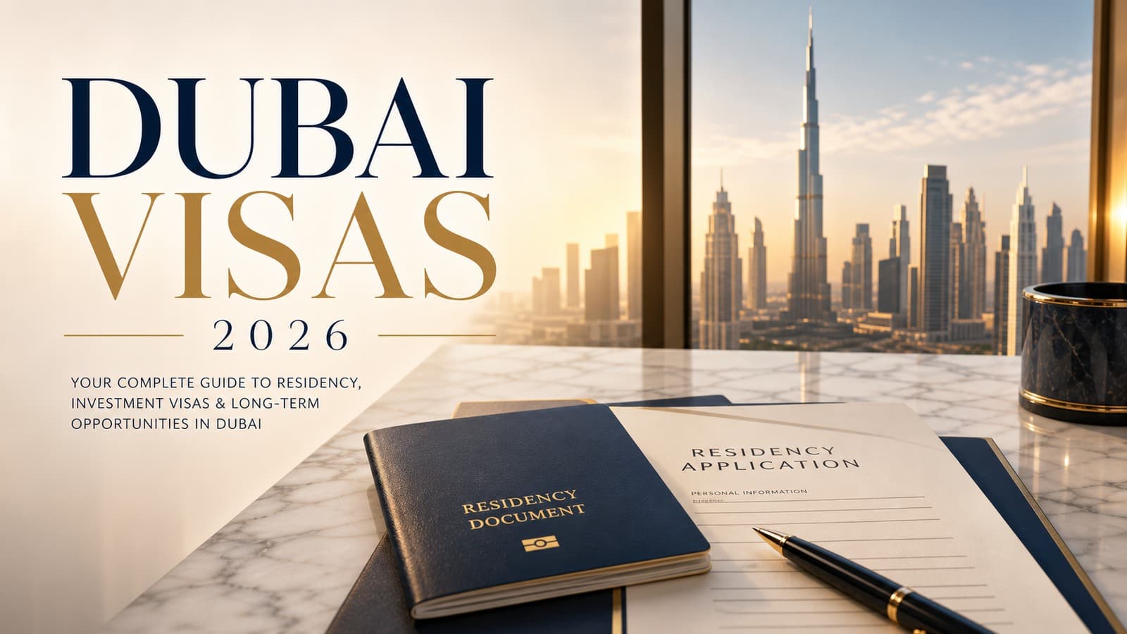 Cover image: Dubai Visas in 2026: The Clear Guide