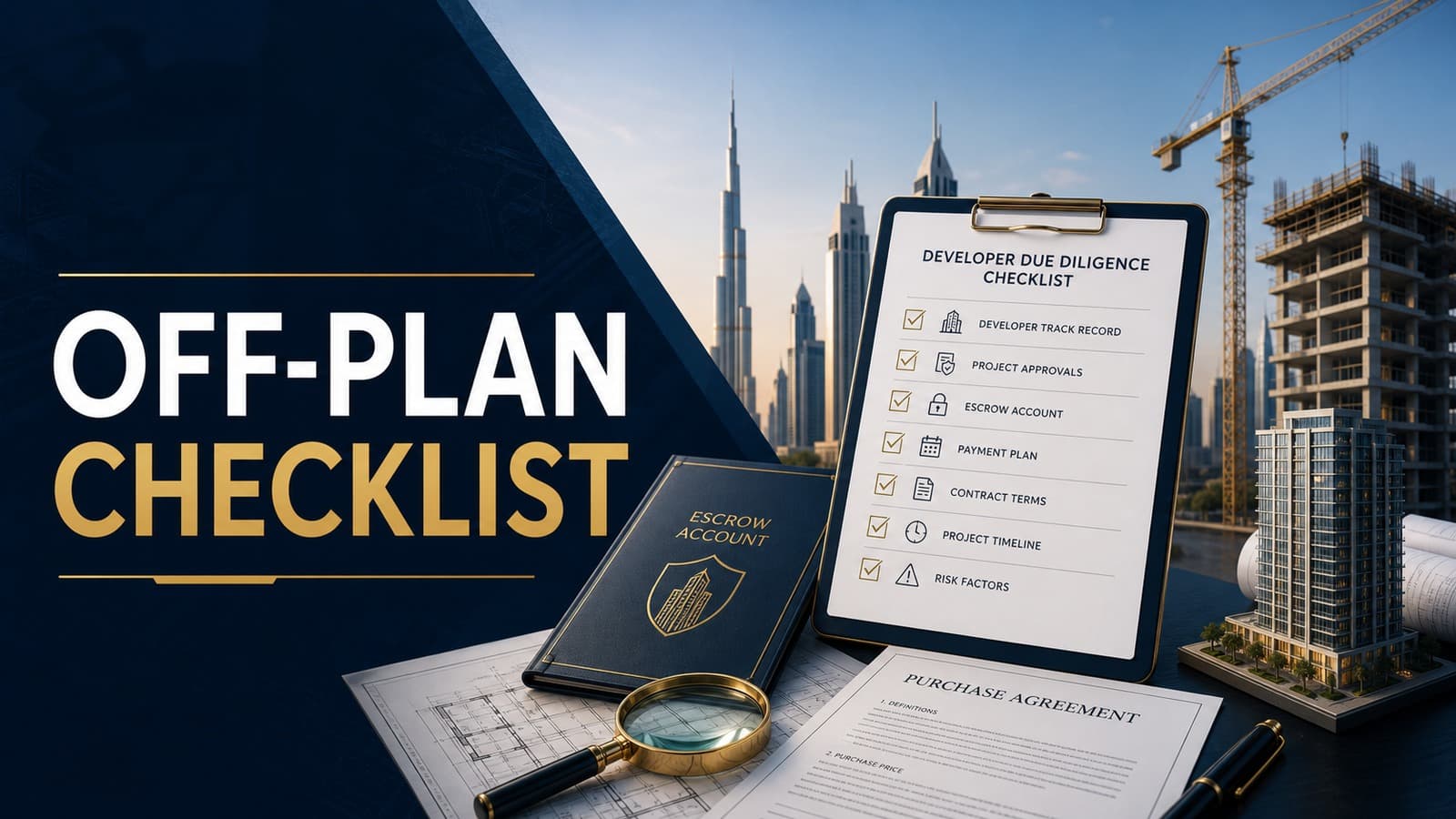 Illustration : Off-Plan in Dubai: Developer Checklist
