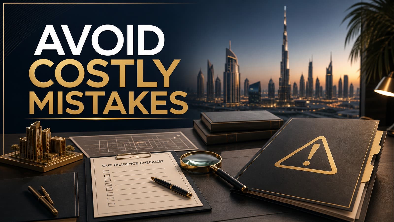 Illustration : Mistakes to Avoid Before Investing in Dubai