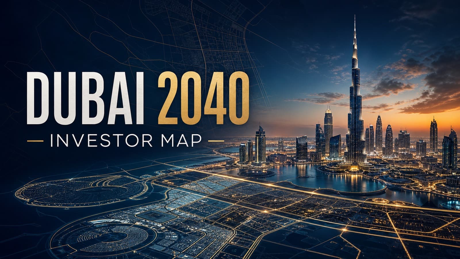 Illustration : Dubai 2040: The Map Property Investors Should Read