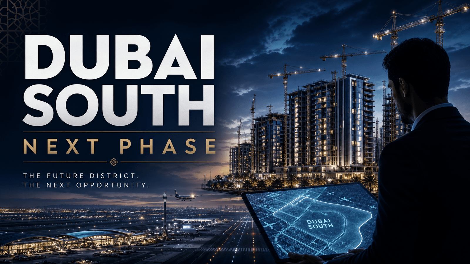 Illustration : Dubai South Enters Its Real Estate Phase