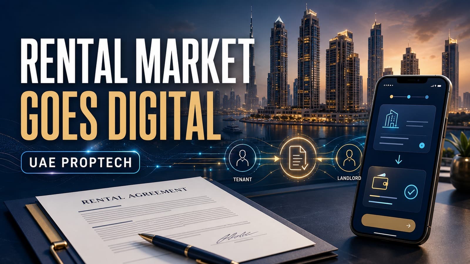 Illustration : UAE Rentals Go Digital: What Investors Should Read